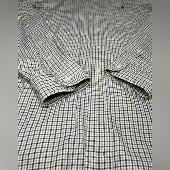 Vintage Polo Ralph Lauren Shirt Mens Large Plaid Button Down Casual Comfy Lived - Picture 3 of 7